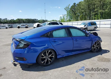 2021 Honda Civic Sport from USA, damaged, VIN 2HGFC2F80MH504934